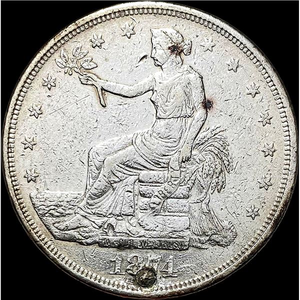 1874 Silver Trade Dollar HIGH GRADE