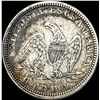 Image 2 : 1859 Silver Seated Liberty Quarter ABOUT UNCIRCULATED