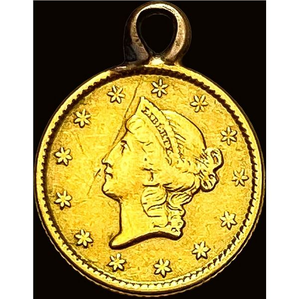 1853 Gold $1 Liberty Head Type 1 HIGH GRADE