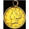 Image 1 : 1853 Gold $1 Liberty Head Type 1 HIGH GRADE