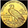 Image 2 : 1910 Indian Head Gold $2.50 Quarter Eagle CLOSELY UNCIRCULATED