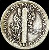 Image 2 : 1921 Silver Mercury Dime NICELY CIRCULATED