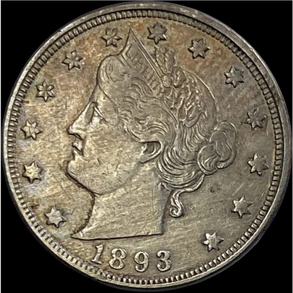1893 Liberty Head Nickel LIGHTLY CIRCULATED