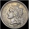 Image 1 : 1867 Nickel Three-Cent Piece CLOSELY UNCIRCULATED