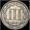 Image 2 : 1867 Nickel Three-Cent Piece CLOSELY UNCIRCULATED