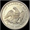 Image 2 : 1857-O Silver Seated Liberty Quarter CLOSELY UNCIRCULATED