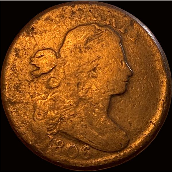 1806 Draped Bust Large Cent NICELY CIRCULATED