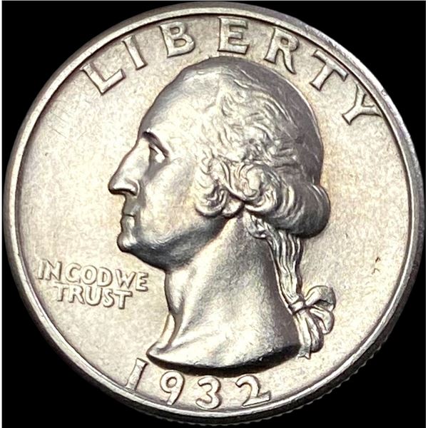 1932-D Silver Washington Quarter UNCIRCULATED