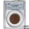 Image 1 : 1820 Coronet Head Large Cent PCGS MS64 BN Lg. Date