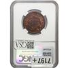 Image 2 : 1855 Braided Hair Large Cent NGC MS65 BN Upright 55