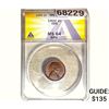 Image 1 : 1909 Wheat Cent ANACS MS64 BRN