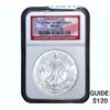 Image 1 : 2006 Silver Eagle NGC MS69 1 of First 50,000 Struck