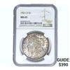 Image 1 : 1921-D Morgan Silver Dollar NGC MS63