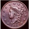 Image 1 : 1818 Coronet Head Large Cent CLOSELY UNCIRCULATED