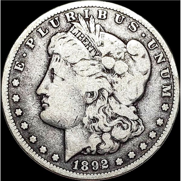 1892-S Silver Morgan Dollar NICELY CIRCULATED