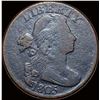 Image 1 : 1805 Draped Bust Large Cent NICELY CIRCULATED