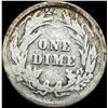 Image 2 : 1895 Silver Barber Dime NICELY CIRCULATED