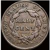 Image 2 : 1835 Classic Head Half Cent NEARLY UNCIRCULATED