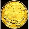 Image 2 : 1855 Gold $1 Indian Princess Head Type 2 HIGH GRADE