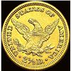 Image 2 : 1888 Liberty Head Gold Quarter Eagle $2.50 CLOSELY UNCIRCULATED