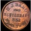 Image 2 : 1863 Civil War Token - H.J. Bang HIGH GRADE