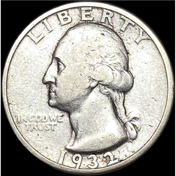 1932-S Silver Washington Quarter LIGHTLY CIRCULATED