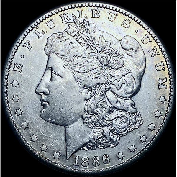 1886-S Silver Morgan Dollar CHOICE AU