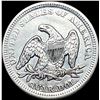Image 2 : 1854 Arrows Seated Liberty Quarter CLOSELY UNCIRCULATED