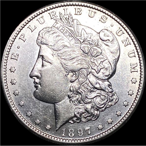 1897-S Silver Morgan Dollar CLOSELY UNCIRCULATED