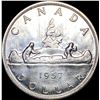 Image 2 : 1957 Canada Silver Dollar UNCIRCULATED
