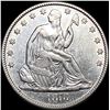 Image 1 : 1873 Seated Liberty Half Dollar CLOSELY UNCIRCULATED