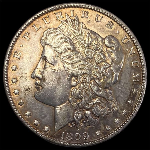 1899 Silver Morgan Dollar NEARLY UNCIRCULATED