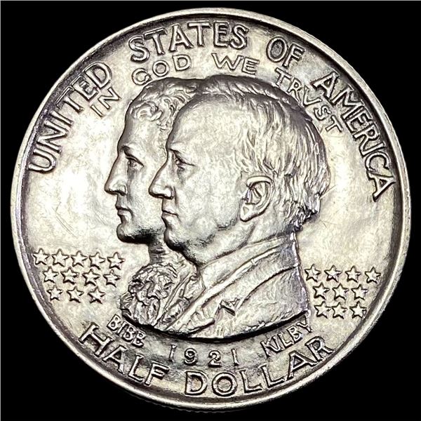 1921 Silver Alabama Half Dollar GEM BU