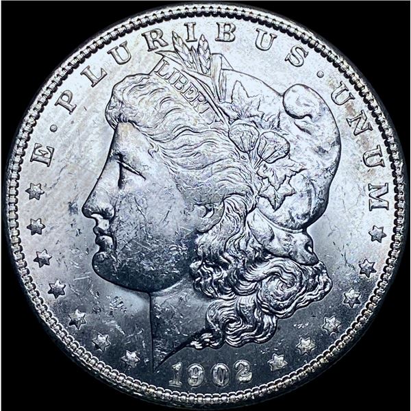 1902-O Silver Morgan Dollar CHOICE AU