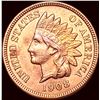 Image 1 : 1908 Indian Head Cent UNCIRCULATED