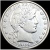 Image 1 : 1908-D Barber Half Dollar CLOSELY UNCIRCULATED