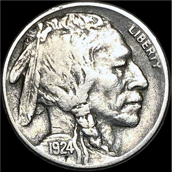 1924-S Buffalo Nickel NEARLY UNCIRCULATED