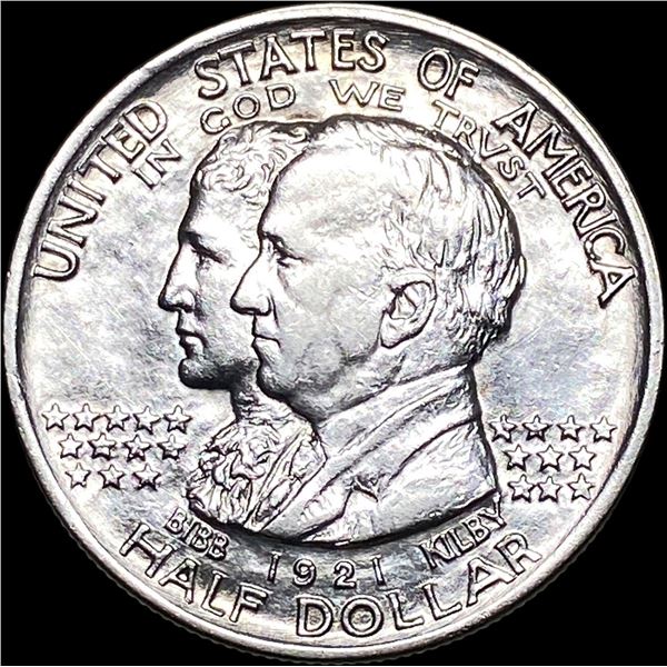 1921 Silver Alabama Half Dollar CLOSELY UNCIRCULATED