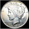 Image 1 : 1927 Peace Silver Dollar CLOSELY UNCIRCULATED