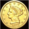 Image 1 : 1873-S Gold $2.50 Liberty Head Quarter Eagle CLOSELY UNCIRCULATED