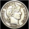 Image 1 : 1908-O Silver Barber Dime CLOSELY UNCIRCULATED