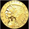 Image 1 : 1929 Indian Head Gold $2.50 Quarter Eagle CLOSELY UNCIRCULATED