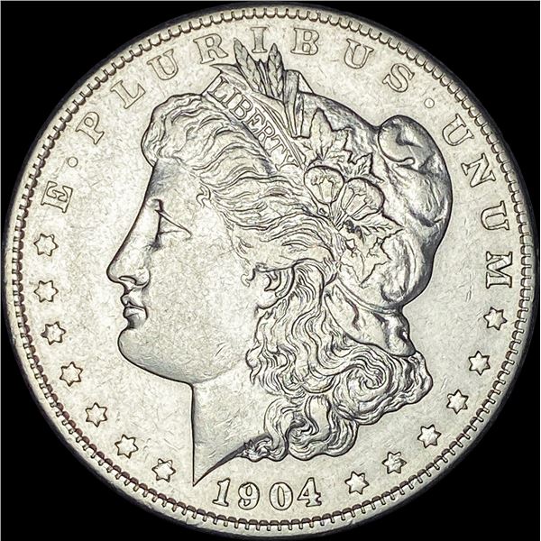 1904-S Silver Morgan Dollar CLOSELY UNCIRCULATED