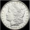 Image 1 : 1891-CC Silver Morgan Dollar CLOSELY UNCIRCULATED