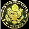 Image 2 : 1976 .375oz Gold American Revolution Medal GEM PROOF