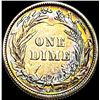 Image 2 : 1909-O Toned Silver Barber Dime CLOSELY UNCIRCULATED