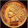 Image 1 : 1908 Red Indian Head Cent UNCIRCULATED