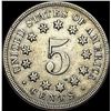Image 2 : 1868 Shield Nickel CLOSELY UNCIRCULATED