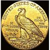 Image 2 : 1915 Indian Head Gold $2.50 Quarter Eagle CLOSELY UNCIRCULATED