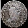 Image 1 : 1810 Classic Head Half Cent NICELY CIRCULATED